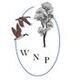 WNP logo featuring branch and flying birds
